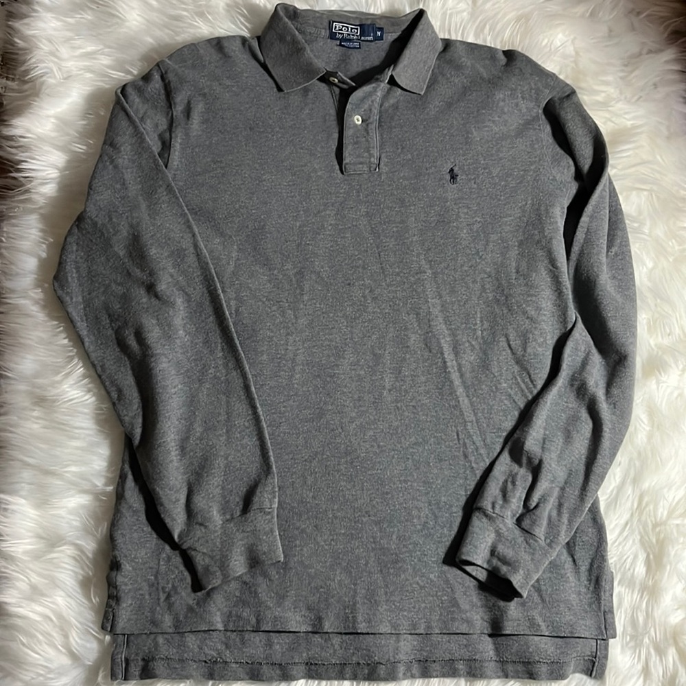 Long sleeve polo